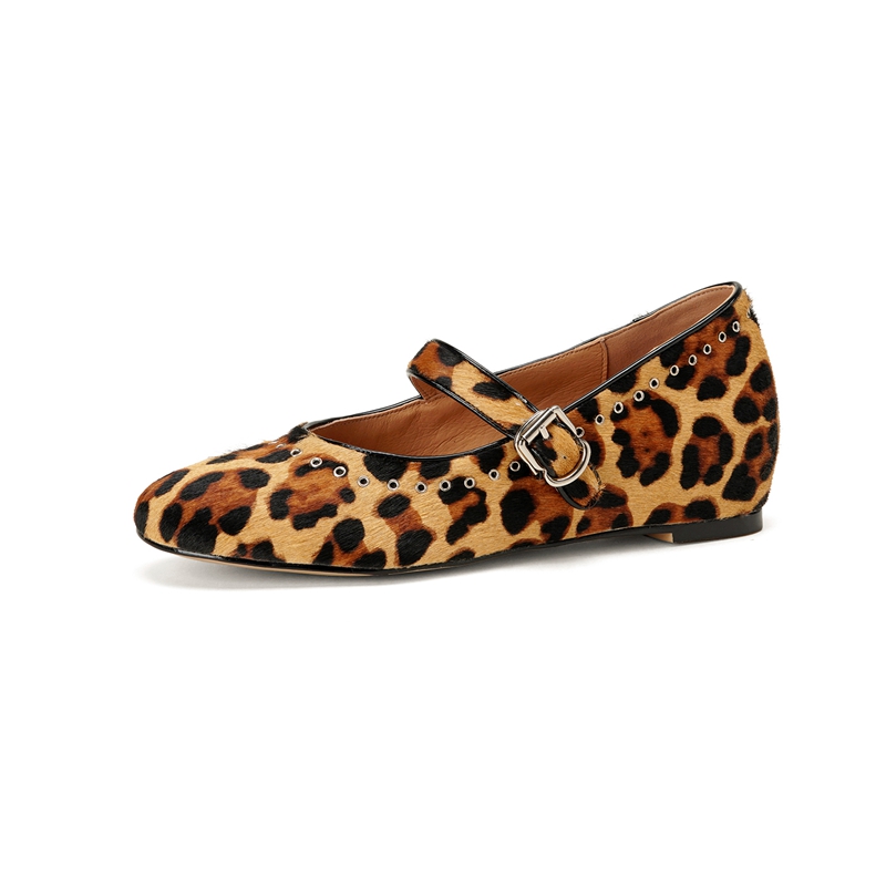 Women Shoes Mk - Hot Sale Leopard Paardenhaar Herfst Lente