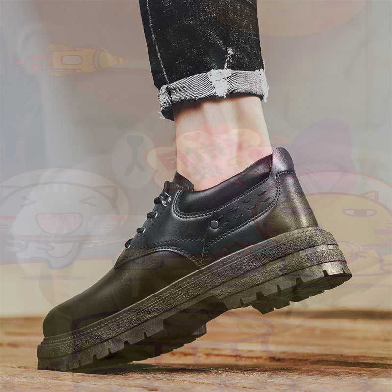 Women Shoes Us To Eu - Donker natuurlijk leer Mode-sneakers Tennis Herensneakers