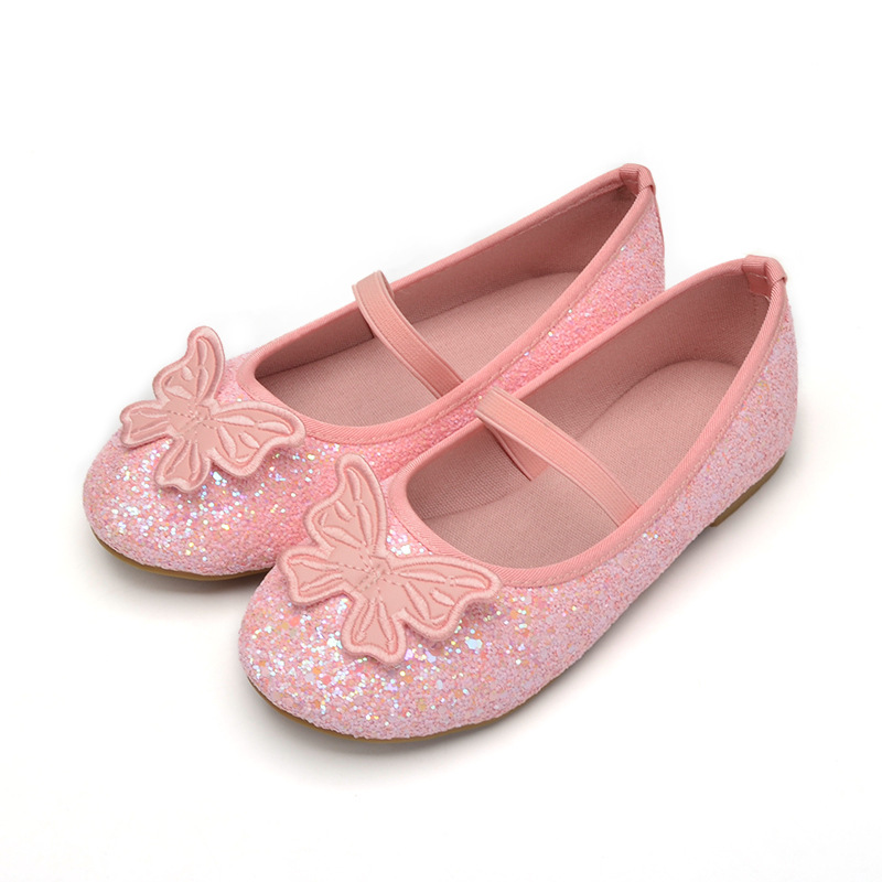 Women Shoes Us To Eu - Platte dansschoenen voor kinderen Effen kleur