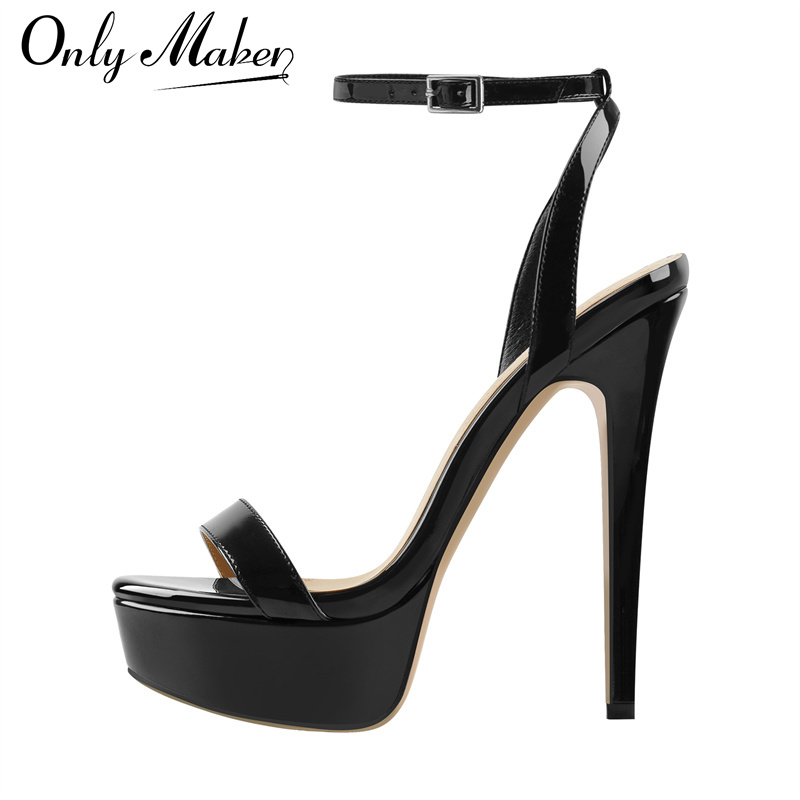Platform Mule Heel - Onlymaker Vrouwen Platform Stiletto Hoge Hakken