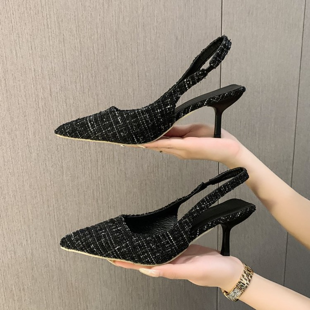 Platform Mule Heel - Elegante dames slingback stiletto schoenen voor