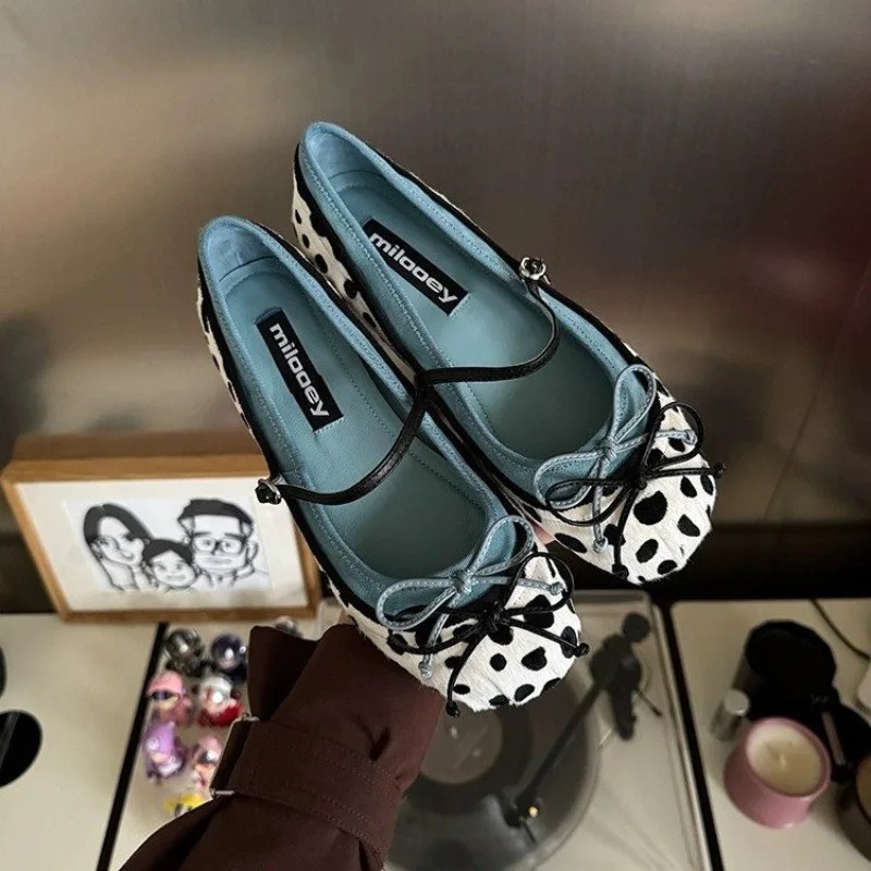Women Shoes Size - 2026 Franse platte ballerina's met ronde