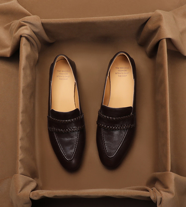 SHOEBOX Retro zachte loafers v - Women'S Shoes Peep Toe recensie en prijs
