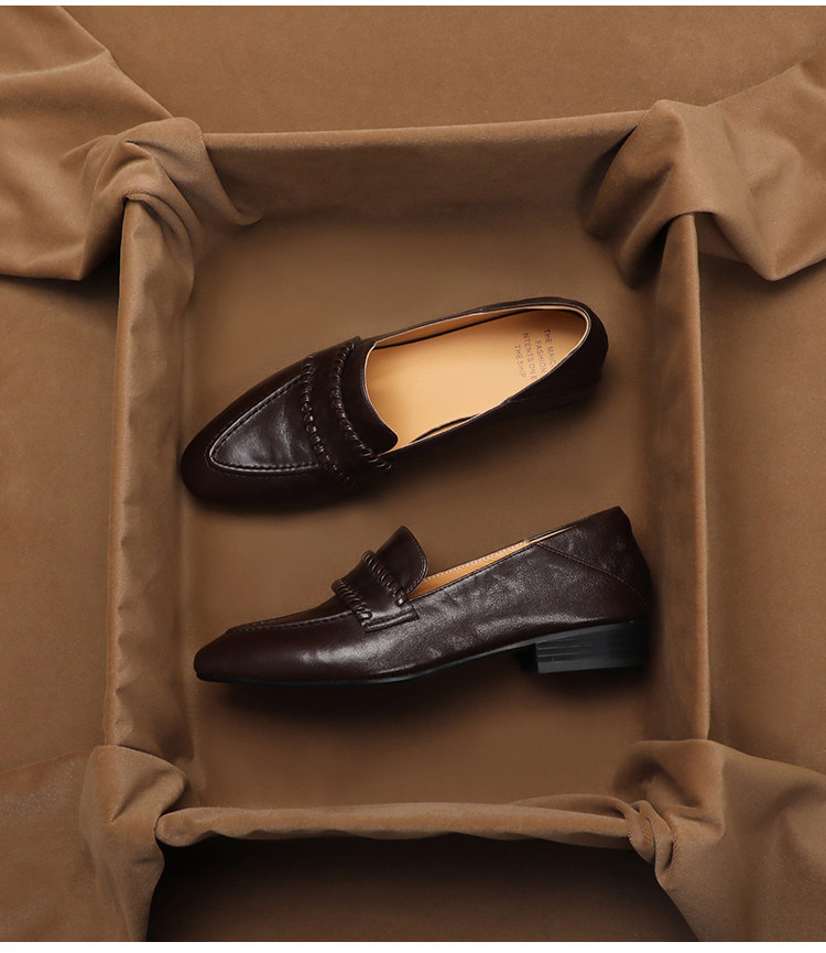 SHOEBOX Retro zachte loafers v - Women'S Shoes Peep Toe recensie en prijs