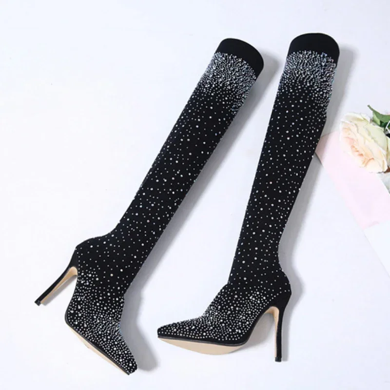 Sexy Overknee Laarzen voor Vro - Sock Boot Women recensie en prijs