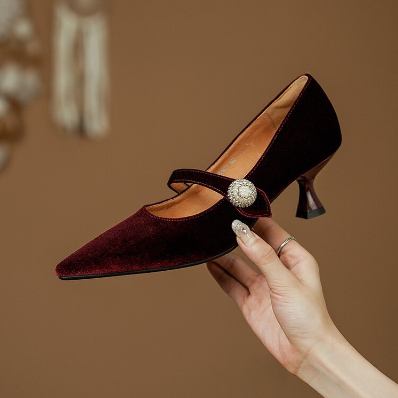 Wijnrode Mary Jane schoenen me - Women Shoes Size recensie en prijs
