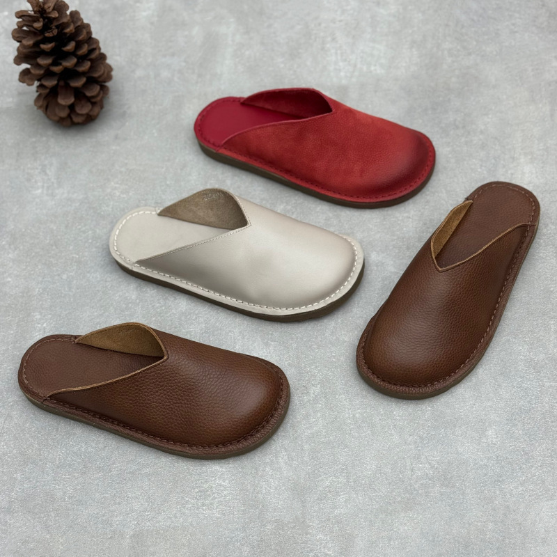 Handgemaakte Echt Lederen Muil - Slip On Mule Flat recensie en prijs