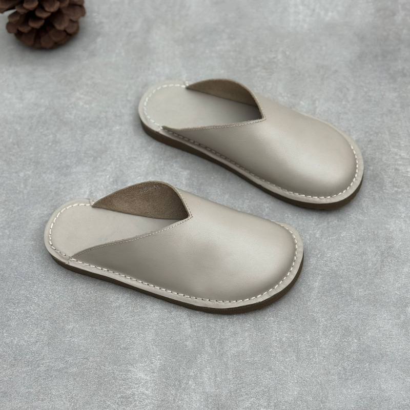Handgemaakte Echt Lederen Muil - Slip On Mule Flat recensie en prijs