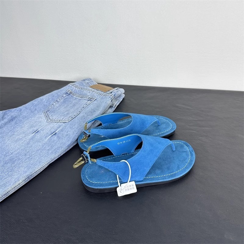 Koreaanse minimalistische suèd - Thong Flat Sandal recensie en prijs