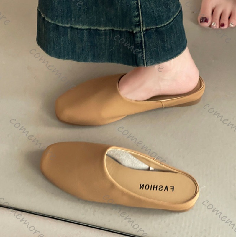 Comemore Retro Baotou Halve Sl - Slip On Mule Flat recensie en prijs