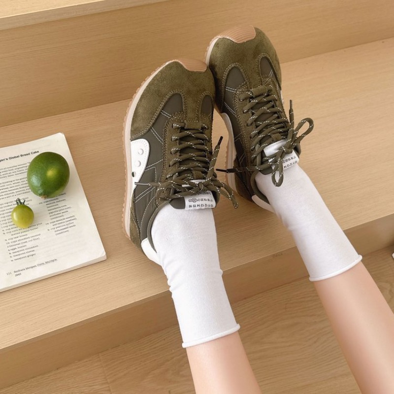 Retro kleurbloksneakers Dames  - Women Shoes Running recensie en prijs