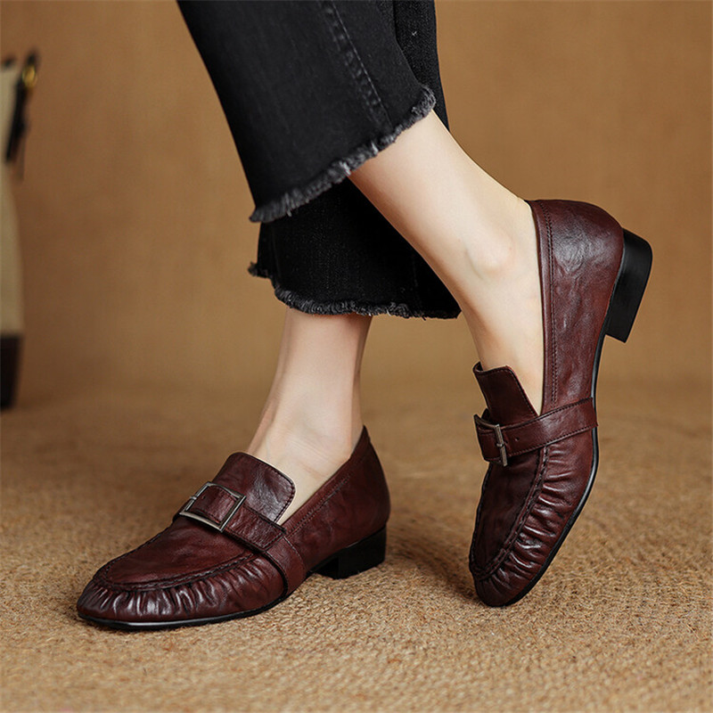 Nieuwe Herfst Echt Leer Vrouwe - Women Shoes Size recensie en prijs