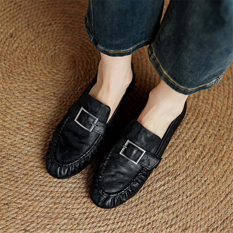 Nieuwe Herfst Echt Leer Vrouwe - Women Shoes Size recensie en prijs