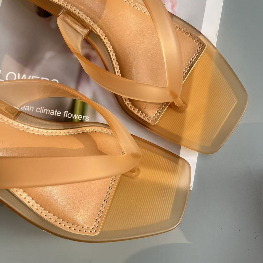 Koreaanse gedempte toon olijfg - Thong Flat Sandal recensie en prijs