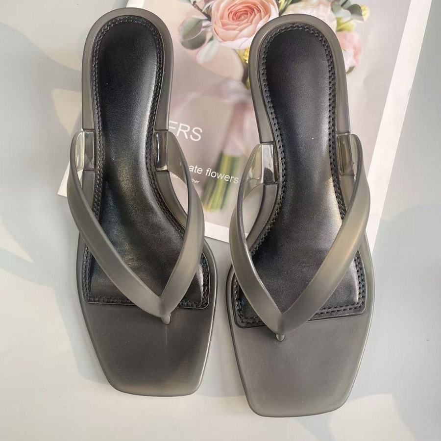 Koreaanse gedempte toon olijfg - Thong Flat Sandal recensie en prijs