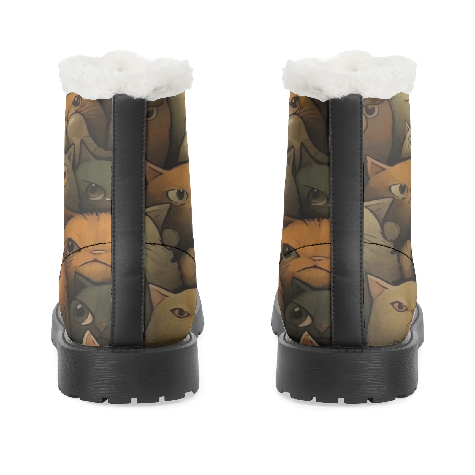 Schattige kattenprint pluche s - Women Shoes Us To Eu recensie en prijs
