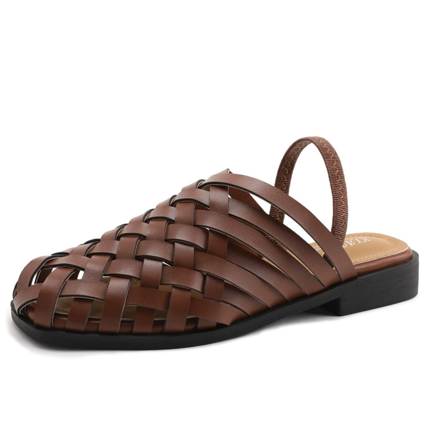 Handgemaakte geweven muiltjes, - Slip On Mule Flat recensie en prijs