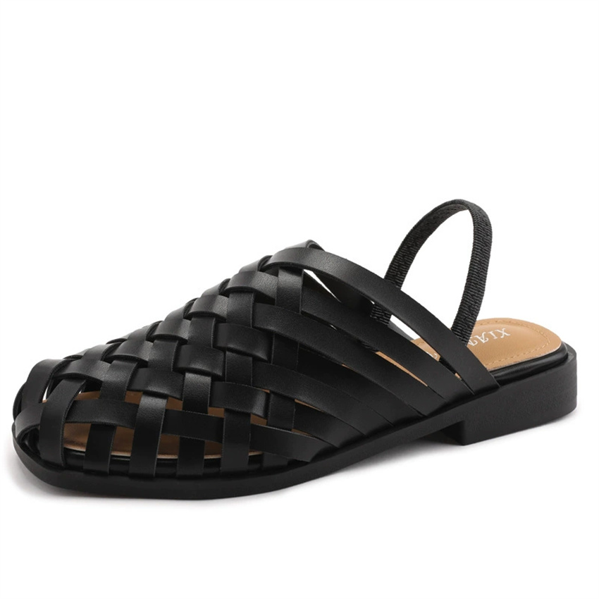 Handgemaakte geweven muiltjes, - Slip On Mule Flat recensie en prijs